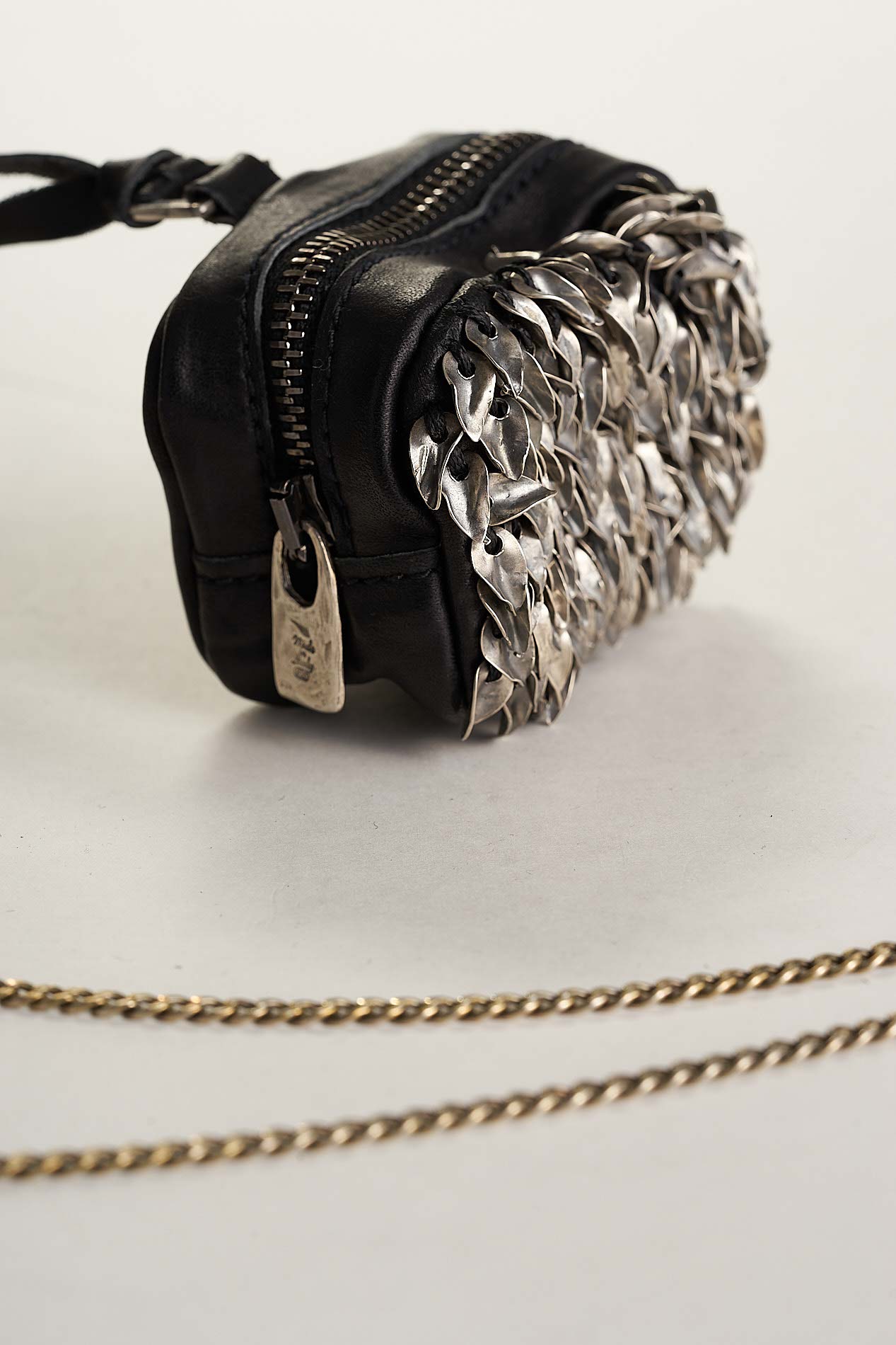 daniele basta leather and silver bags - DETAIL 2